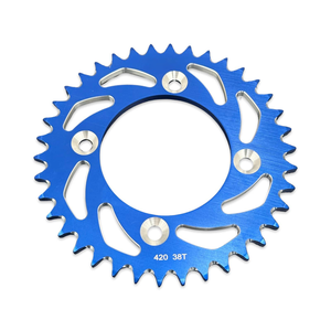 Piñón de motocicleta de aleación de aluminio CNC de alta calidad personalizado para <span class=keywords><strong>Mini</strong></span> BIke <span class=keywords><strong>Honda</strong></span> CRF110 <span class=keywords><strong>CRF</strong></span> 110 - Product Image 2