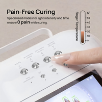 Machine à ongles intelligente ONAIL AI, lampe à ongles PROMAX 109 LED, batterie de haute qualité, séchage rapide sans douleur, 2 fois plus rapide, sécheuse UV LED de salon SUNX PRO SUNX 1