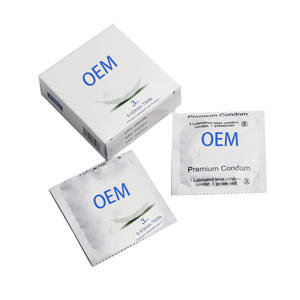 Große, gepunktete, extra genoppte Kondome, 12er-Pack, Eigenmarke - Product Image 2