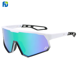Lunettes de soleil de vélo HRD pour hommes et femmes, lunettes de cyclisme polarisées UV400 à monture complète en polycarbonate, lunettes de protection <span class=keywords><strong>KINGSEVEN</strong></span> - Product Image 1