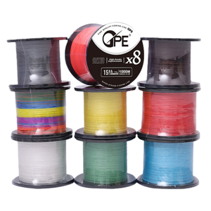 Ligne <span class=keywords><strong>de</strong></span> pêche tressée SNEDA haute résistance, 8 brins, ondulée, 1000 m, PE, couleur résistante, résistante à l'abrasion, flexible, lisse - Product Image 2