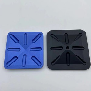 Custom CNC Milling & Wire EDM Stainless Steel/Aluminum Square Mold Plate Blue Black Anodizing Precision Machining Tooling Parts - Product Image 3