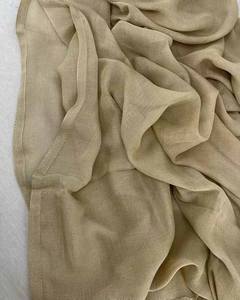 Vente chaude Été Modal En Mousseline De Soie Hijab Ensemble Léger Innercap Double-Cousu Bord Floral Conception Personnalisée Hijab-Vente en Gros - Product Image 2