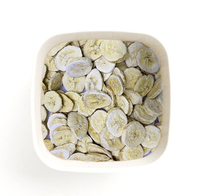 China Heet Product Zoete Smaak Gevriesdroogde Bananenplakjes In Bulk Gezonde Gevriesdroogde Bananen
