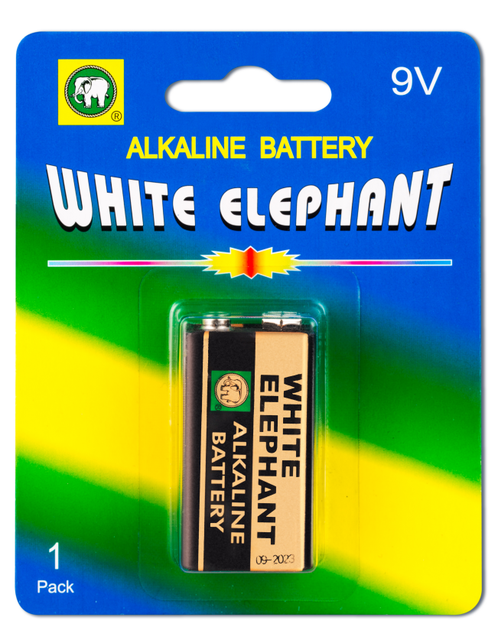 9V Alkaline Battery