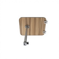 Pied de table pliable réglable Guangrun GR-ZT505 blanc authentique pour camping-car (taille 652-950)*40mm