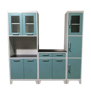 Steel cupboard cabinet metal kitchen storage cabinet