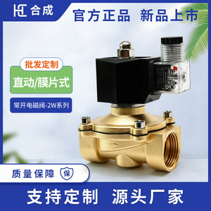 Válvula Solenoide Sintética de Latón HC 220V de Acción Directa para Control de Agua y Aceite, Tipo Interruptor para Tuberías de 6, 8 y 2 Pulgadas - Product Image 5