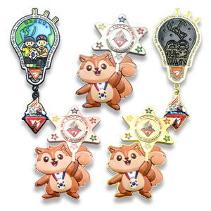 Sıcak satmak iyi 3D gümüş altın bakır bitmiş Pathfinder İsa çinko alaşım rozeti <span class=keywords><strong>Pin</strong></span> yumuşak mineli yaka rozeti - Product Image 3