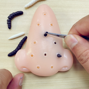 Jouet anti-stress pour l'acné, jouet de farce, serpentin à presser pour points noirs, décompression, anti-anxiété en silicone souple - Product Image 2