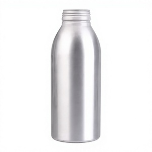 Botellas de Agua Mineral de Aluminio de Marca Privada con Tapas de Rosca y Diseños Impresos Personalizados - Product Image 1