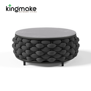 Tốt Nhất Bán Nhôm Ngoài Trời Phòng Chờ <span class=keywords><strong>Wicker</strong></span> Cắt Patio Sofa <span class=keywords><strong>Set</strong></span> Với Đệm Vườn Sofa Mây Đồ Nội Thất - Product Image 2