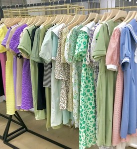 Women's High Quality Cotton Dress Wholesale Summer <strong>Apparel</strong> Stock Mix and Match Styles <strong>Bulk</strong> Low Price Clearance Clothing - Product Image 4