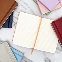 Cuaderno de Recetas con Diseño de Dibujos Animados, Encuadernación Resistente, Cubierta de Cuero/Papel, Multifuncional para Amantes de la Cocina y Bloggers de Comida