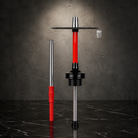 Chicha en acier inoxydable POM au design unique pour les passionnés de narguilé modernes