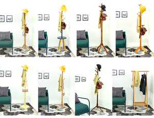 <span class=keywords><strong>Appendiabiti</strong></span> in Legno a Forma di Albero, Colore Naturale, <span class=keywords><strong>Portatile</strong></span>, Prezzo di Fabbrica - Product Image 5