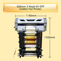 Plotter Digital de alta velocidad de uso multiusos Impresión de lámina dorada y plateada Impresora UV DTF Máquina de impresión pequeña