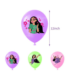 Décorations de fête <span class=keywords><strong>Encanto</strong></span>, fournitures Isabella, ballons en latex, décorations pour cupcakes, bannière pour fête d'enfants, cadeaux d'anniversaire, cadeaux pour filles - Product Image 6