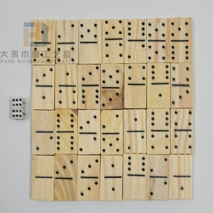 Juguetes clásicos de madera 4 en 1, juego de juguetes de madera de 4 juegos de mesa Mikado, palos de recogida, Damas, dominó de ajedrez para fiesta, juego de viaje - Product Image 5