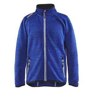 BLAKLADER - 919021198510134/140 Chaqueta de punto para niños Azul aciano/blanco-EAN 7330509613498 CHAQUETAS DE TRABAJO - Product Image 1