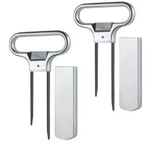 Vente en gros Ouvre-bouteille multifonctionnel à deux broches Ouvre-bouteille en liège Vin rouge <span class=keywords><strong>Champagne</strong></span> Cuisine Bar <span class=keywords><strong>Tire</strong></span>-<span class=keywords><strong>bouchon</strong></span> - Product Image 1