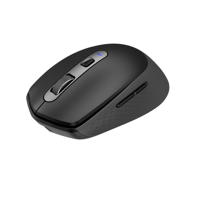 Rechargeable 2.4GHz Wireless USB Optical Mini Mouse with Ergonomic Design for Office Use