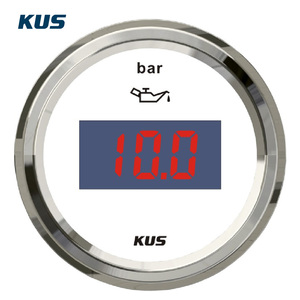 Manômetro <span class=keywords><strong>Digital</strong></span> de Pressão de Óleo KUS Sea Q Series <span class=keywords><strong>52mm</strong></span> para Geradores - Product Image 3