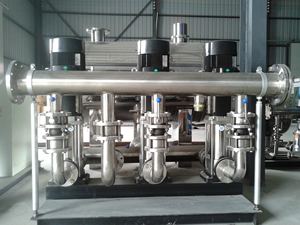 Unidad de Suministro de Agua a Presión Constante y Frecuencia Variable, Bomba de Agua Multietapa de Acero Inoxidable de Alta Eficiencia - Product Image 3