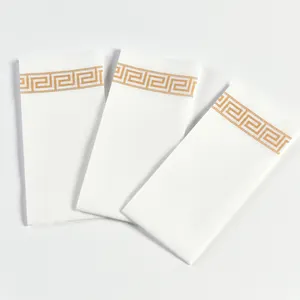 Free Sample Linen Feel Dinner Napkins Airlaid Napkin Cocktail Disposable Party Paper