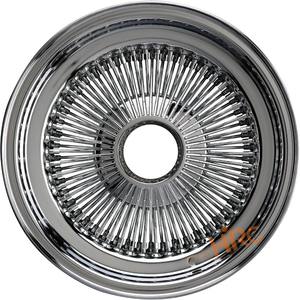 Rueda de alambre de radios cromados Lowrider 13x7 13x5,5 llantas de alambre 13 14 15 16 17 18 pulgadas 14x6 14x7 72 100 llanta cromada inversa estándar de radios - Product Image 3