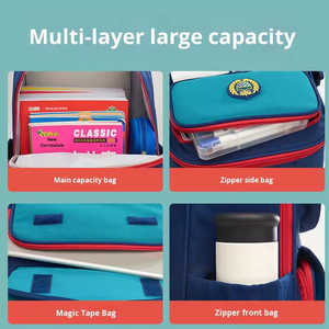 Sacs à Dos Scolaires pour Garçons En Gros, Grands et Durables, Conçus pour Réduire le Fardeau des Élèves de Primaire (1re à 6e Année) - Product Image 4