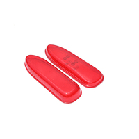 Couverture translucide en polycarbonate transparente pour lucarne, de forme personnalisée, rouge, en forme de bateau