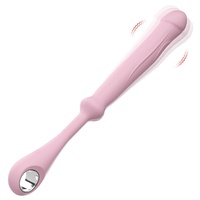 Masseur stimulant le point G avec perles incurvées pour stimulation intime