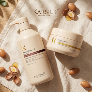 <span class=keywords><strong>Vente</strong></span> directe d'usine, masque capillaire à l'huile d'argan, sérum végétal biologique, masque capillaire réparateur et nourrissant pour usage en salon - Product Image 1