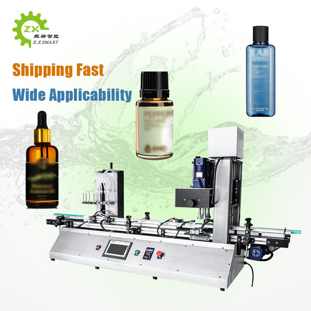 ZXSMART 10Ml 20Ml Plastic Pigment Bottle Mini Glass Perfume Small Filling and Capping Machines
