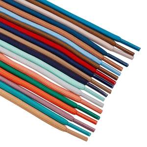 Cordones de zapatos Weiou empresa redondos de color sólido cordones de calidad de alta resistencia - Product Image 3