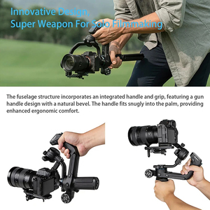 Kit de Gimbal Feiyutech Scorp 2 con Pantalla Táctil Integrada, IA, Seguimiento de Rostros y Objetos, Gimbal para Cámara sin Espejo - Product Image 3