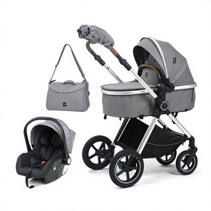 Poussette pour enfants, modèle High Landscape, pour bébé, portable, en métal, pour assis et couché, vente en gros transfrontalière, autres 0-3 ans - Product Image 1