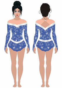 <span class=keywords><strong>Justaucorps</strong></span> <span class=keywords><strong>de</strong></span> scène infusé en spandex <span class=keywords><strong>de</strong></span> haute qualité pour le patinage, le ballet <span class=keywords><strong>de</strong></span> danse sur glace et les compétitions contemporaines - Product Image 2