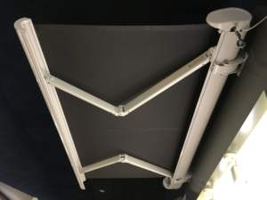 Toldo motorizado retráctil para exteriores con luces LED, toldo impermeable para jardín, parasol, sistema de casete completo para <span class=keywords><strong>Patio</strong></span> y terraza - Product Image 3