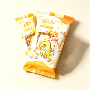 Food Grade Custom Printed Pillow Bag Flexible Packaging for Granola Bar Energy Bar <strong>Protein</strong> Bar Snack <strong>Cookie</strong> - Product Image 2