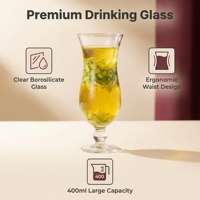 Copa de Vino de Policarbonato Ultra Transparente Irrompible, Copa para Beber Cerveza con Logotipo Personalizado para Bodas, Cócteles y Fiestas