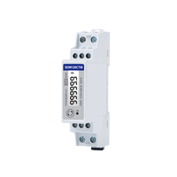 Compteur d'énergie monophasé Eastron SDM120CT-M à rail DIN, homologué MID, avec RS485 Modbus RTU, bidirectionnel, pour systèmes solaires photovoltaïques