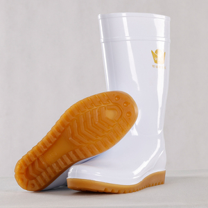 Botas de Trabajo Industriales de PVC Duraderas, Impermeables, Resistentes al Aceite y al Ácido, Fáciles de Limpiar, para Carnicería, Fábrica de Alimentos, Uso Comercial - Product Image 2