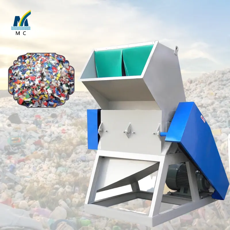 Broyeur de bois, métal et plastique, facile à utiliser, chaise de recyclage, machine de broyage de plastique, 500kg