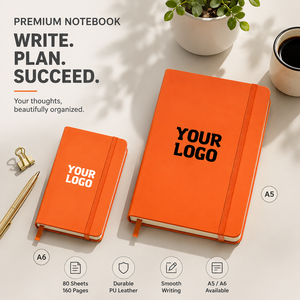 LC665 Taccuino A6 <span class=keywords><strong>Personalizzato</strong></span> con Logo, Stampa all'Ingrosso, Regalo Promozionale, Quaderni con Copertina Rigida e Portapenna - Product Image 1