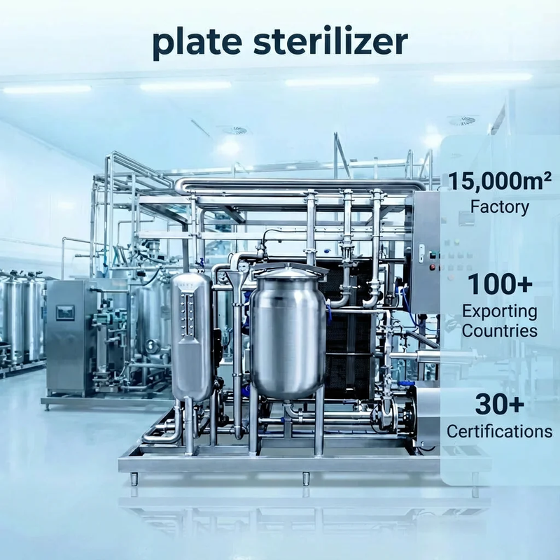 Automatic plate steriizer Machine UHT Ultra