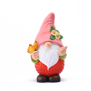 [Offre Spéciale] Décoration Lumineuse Solaire <span class=keywords><strong>de</strong></span> Jardin Extérieur en Résine, Ornement Gnome Spirituel pour Cour, Idéal pour l'Exportation - Product Image 5