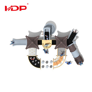 สไลเดอร์สนามเด็กเล่นขายดีที่สุด อุปกรณ์สนามเด็กเล่นเชิงพาณิชย์ สนามเด็กเล่นกลางแจ้ง - Product Image 2