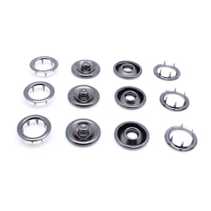 Bán Buôn Tùy Chỉnh Thời Trang Nhẫn Với Flatback <span class=keywords><strong>Prong</strong></span> Ngọc Trai Bốn Phần Kim Loại <span class=keywords><strong>Snap</strong></span> Nút Bền Vững Phong Cách Mạ Kỹ Thuật - Product Image 2